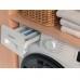 Пральна машина Indesit фронтальна, 7кг, 1200, A+++, 49.6см, дисплей, пара, інвертор, люк чорний, білий