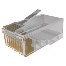 Конектор Molex RJ45 cat.5e UTP, 1.27 мкм gold (02-558P) Конектор Molex RJ45 cat.5e UTP, 1.27 мкм gold (02-558P)