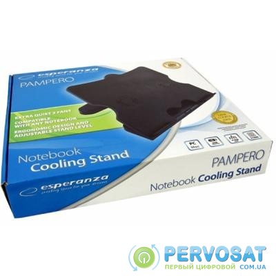 Подставка для ноутбука Esperanza Pampero Notebook Cooling Pad to size 17" (EA103)