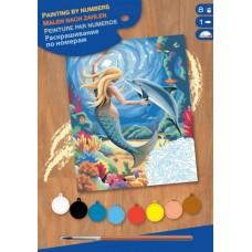 Набір для творчості Sequin Art PAINTING BY NUMBERS JUNIOR Русалки SA0127 Набір для творчості Sequin Art PAINTING BY NUMBERS JUNIOR Русалки SA0127