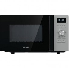 Мікрохвильова піч Gorenje, 20л, електр. керув., 800Вт, гриль, дисплей, 11 програм, нерж Мікрохвильова піч Gorenje, 20л, електр. керув., 800Вт, гриль, дисплей, 11 програм, нерж