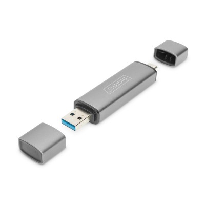 Кардрідер DIGITUS USB-C/USB 3.0 SD/MicroSD