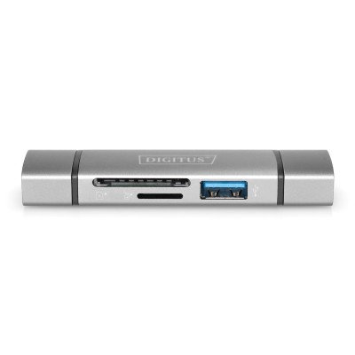 Кардрідер DIGITUS USB-C/USB 3.0 SD/MicroSD