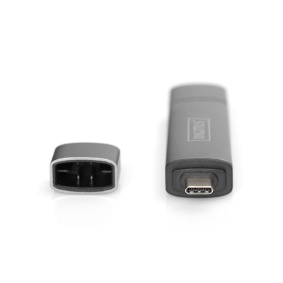 Кардрідер DIGITUS USB-C/USB 3.0 SD/MicroSD