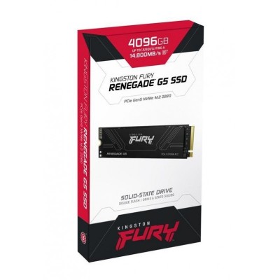Накопичувач SSD Kingston M.2 4TB PCIe 5.0 FURY Renegade