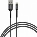 Дата кабель USB 2.0 AM to Lightning 1.2m Intaleo (1283126495625)