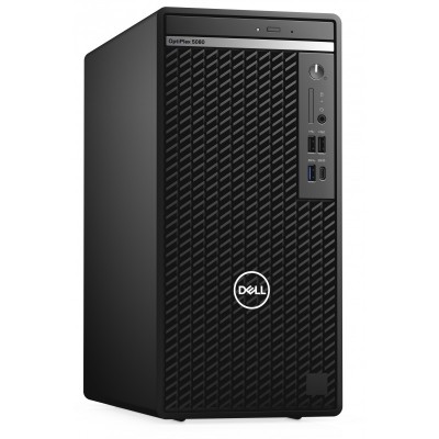 Персональний комп'ютер DELL OptiPlex 5080 MT/Intel i5-10500/8/256F/ODD/int/kbm/W10P