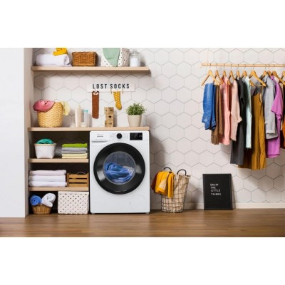 Пральна машина Gorenje фронтальна, 7кг, 1200, A+++, 46см, дисплей, пара, інвертор, білий