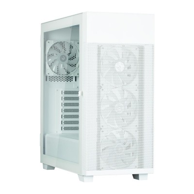 Корпус Zalman S5 Neo без БЖ, 1xUSB3.1, 1xUSB2.0, 4x120мм FRGB, VGA 390мм, LCS ready, TG Side Panel, ATX, білий