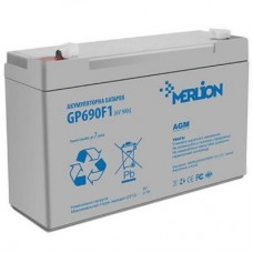 Батарея до ДБЖ Merlion 6V-9Ah (GP690F1) Батарея до ДБЖ Merlion 6V-9Ah (GP690F1)