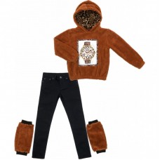 Набір дитячого одягу NA з годинником (1163-152G-brown) Набір дитячого одягу NA з годинником (1163-152G-brown)