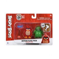 Набір Jazwares Angry Birds ANB Mission Flock Ред та Леонард Набір Jazwares Angry Birds ANB Mission Flock Ред та Леонард