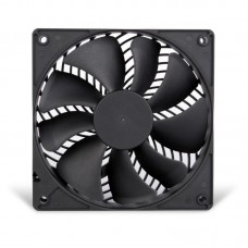 Корпусний вентилятор SilverStone Air Penetrator AP120I-PRO, 120мм, 2000rpm, 4pin PWM, 38.9dBa, чорний