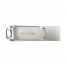 Накопичувач SanDisk  512GB USB 3.1 Type-A + Type-C Dual Drive Luxe Срібний