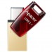 USB флеш накопитель Apacer 64GB AH180 Red Type-C Dual USB 3.1 (AP64GAH180R-1)