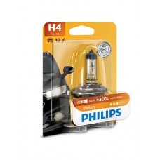 Лампа галогенна Philips H4 Vision, 3200K, 1шт/блістер Лампа галогенна Philips H4 Vision, 3200K, 1шт/блістер