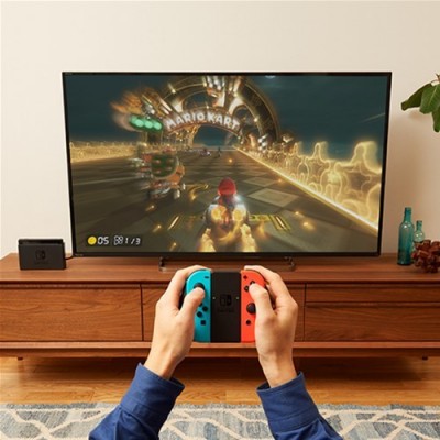 Ігрова консоль Nintendo Switch (неоновий червоний/ неоновий синій)