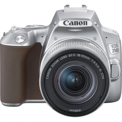 Цифр. фотокамера дзеркальна Canon EOS 250D kit 18-55 IS STM Silver