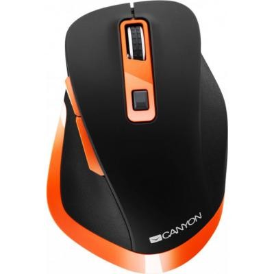 Мышка CANYON CNS-CMSW14BO Wireless Black-Orange (CNS-CMSW14BO)