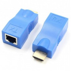 Перехідник HDMI к кабелю RJ45 (Patch Cord) 30m EXTRADIGITAL (KBH1754) Перехідник HDMI к кабелю RJ45 (Patch Cord) 30m EXTRADIGITAL (KBH1754)