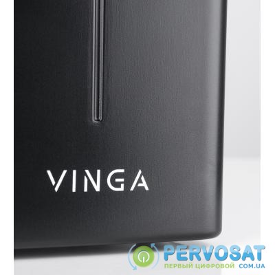 Источник бесперебойного питания Vinga LED 800VA metal case (VPE-800M)