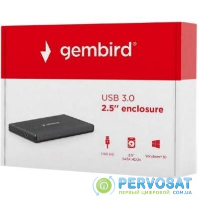 Карман внешний GEMBIRD 2.5" USB3.0 black (EE2-U3S-3)