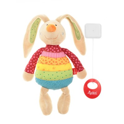 Мяка музична іграшка sigikid Кролик 27см 40577SK