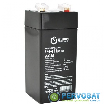 Батарея к ИБП Europower EP4-4F1, 4V-4Ah (EP4-4F1)