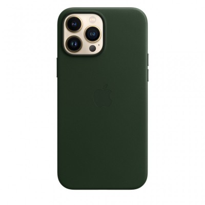 Чохол до моб. телефона Apple iPhone 13 Pro Max Leather Case with MagSafe - Sequoia Green, (MM1Q3ZE/A)