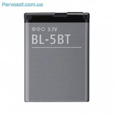 Акумуляторна батарея для телефону PowerPlant Nokia BL-5BT (2600, 7510, N75) (DV00DV6037) Акумуляторна батарея для телефону PowerPlant Nokia BL-5BT (2600, 7510, N75) (DV00DV6037)