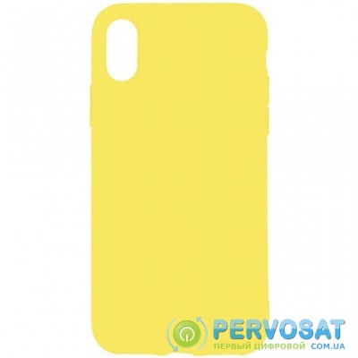 Чехол для моб. телефона Toto 1mm Matt TPU Case Apple iPhone XR Yellow (F_93845)