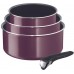 Набір посуду Tefal Ingenio Essential 4 предмети, алюміній, 16 см (1.7 л), 18 см (2.2 л), 20 см (2.7 л), змінна ручка