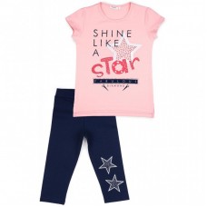 Набір дитячого одягу Breeze "Shine like a Star" (10252-128G-peach) Набір дитячого одягу Breeze "Shine like a Star" (10252-128G-peach)