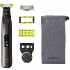 Бритва електр. Philips OneBlade, Li-Ion, сух.+волог., тример, 2 насадки, чохол, чорний Бритва електр. Philips OneBlade, Li-Ion, сух.+волог., тример, 2 насадки, чохол, чорний