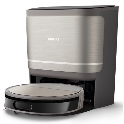 Робот-пилосос Philips Series 9000, h=9.8см, вологе прибирання, конт пил -0.21л, вода -0.22л, автон. робота до 280хв, EPA 11, чорний-металік Робот-пилосос Philips Series 9000, h=9.8см, вологе прибирання, конт пил -0.21л, вода -0.22л, автон. робота до 280хв, EPA 11, чорний-металік