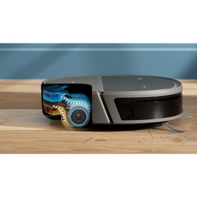 Робот-пилосос Philips Series 9000, h=9.8см, вологе прибирання, конт пил -0.21л, вода -0.22л, автон. робота до 280хв, EPA 11, чорний-металік Робот-пилосос Philips Series 9000, h=9.8см, вологе прибирання, конт пил -0.21л, вода -0.22л, автон. робота до 280хв, EPA 11, чорний-металік