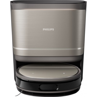 Робот-пилосос Philips Series 9000, h=9.8см, вологе прибирання, конт пил -0.21л, вода -0.22л, автон. робота до 280хв, EPA 11, чорний-металік Робот-пилосос Philips Series 9000, h=9.8см, вологе прибирання, конт пил -0.21л, вода -0.22л, автон. робота до 280хв, EPA 11, чорний-металік