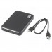 Карман внешний AgeStar 2.5", USB3.1, черный (31UB2A18 (Black))