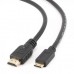 Кабель мультимедийный HDMI A to HDMI C (mini), 1.8m Cablexpert (CC-HDMI4C-6)
