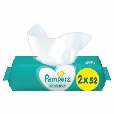 Влажные салфетки Pampers Sens 2x52 (8001841062334)