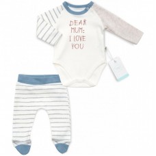 Боді Tongs "DEAR MUM" (2768-68B-blue) Боді Tongs "DEAR MUM" (2768-68B-blue)