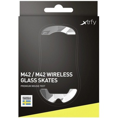 Скляні глайди для миші Xtrfy M42/M42 WL Litus White