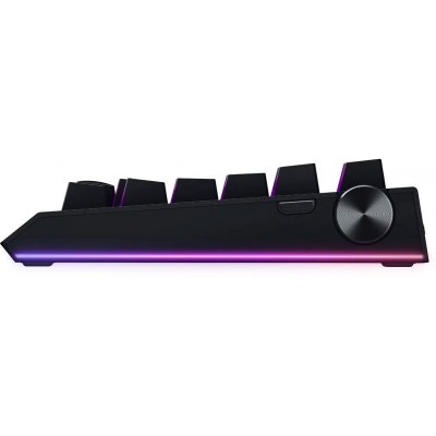 Клавіатура механічна Razer BlackWidow V4 Pro 75%, 81key, Mechanical Switches Gen-3, USB-A/WL/BT, EN, RGB, чорний