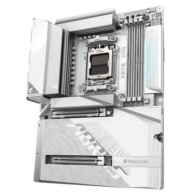Материнська плата GIGABYTE X870 A STEALTH ICE sAM5 X870 4xDDR5 M.2 HDMI Wi-Fi BT ATX