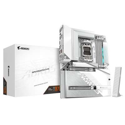 Материнська плата GIGABYTE X870 A STEALTH ICE sAM5 X870 4xDDR5 M.2 HDMI Wi-Fi BT ATX