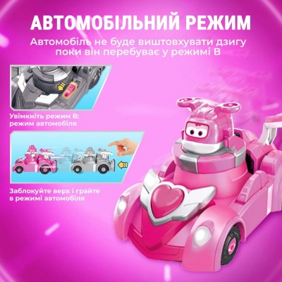 Ігровий набір Super Wings Spinning Vehicle Діззі (Dizzy) Ігровий набір Super Wings Spinning Vehicle Діззі (Dizzy)