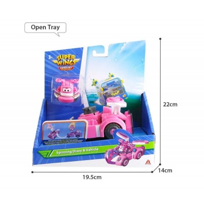 Ігровий набір Super Wings Spinning Vehicle Діззі (Dizzy) Ігровий набір Super Wings Spinning Vehicle Діззі (Dizzy)