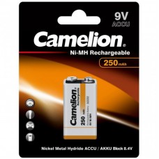 Акумулятор Крона 250mAh Ni-MH * 1 6F22-1BL Camelion (NH-9V250BP1) Акумулятор Крона 250mAh Ni-MH * 1 6F22-1BL Camelion (NH-9V250BP1)