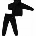 Спортивный костюм A-Yugi утепленный на флисе (7060-176-black)