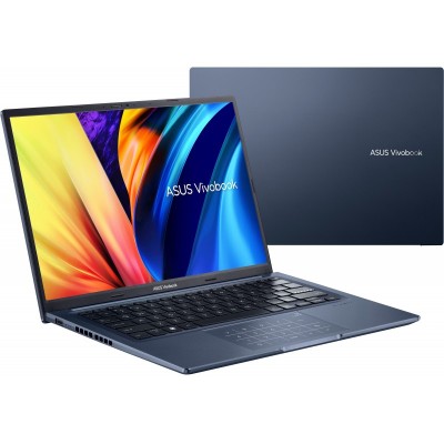 Ноутбук ASUS Vivobook M1403QA-LY127 14&quot; WUXGA IPS, AMD R7-5800H/HS, 16GB, F512GB, UMA, NoOS, Голубий